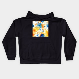 Abstract oil and water mix background Kids Hoodie